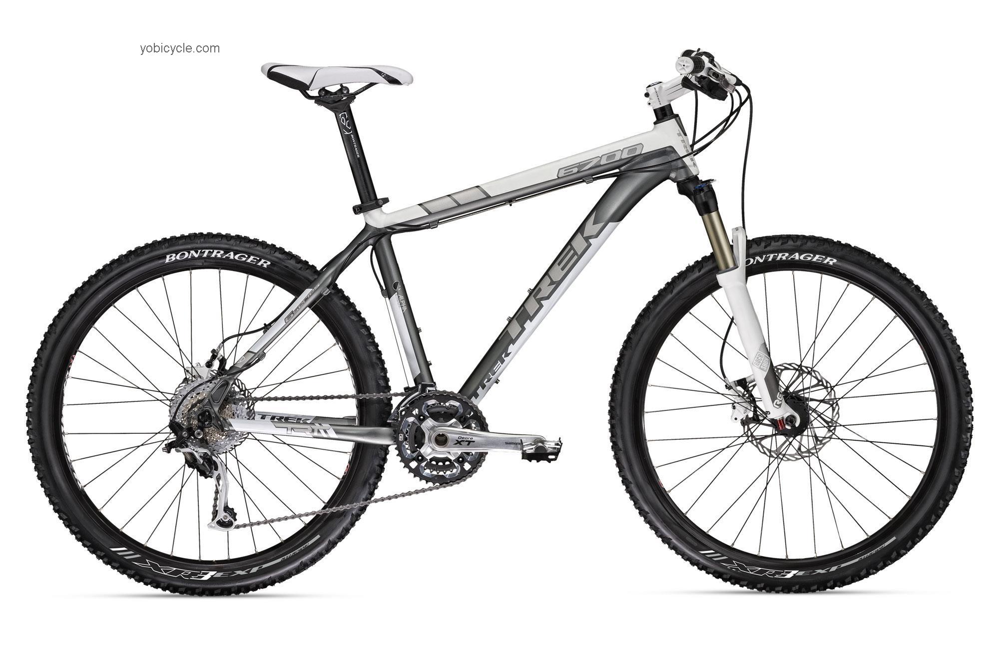 Trek 6700 2011 comparison online with competitors