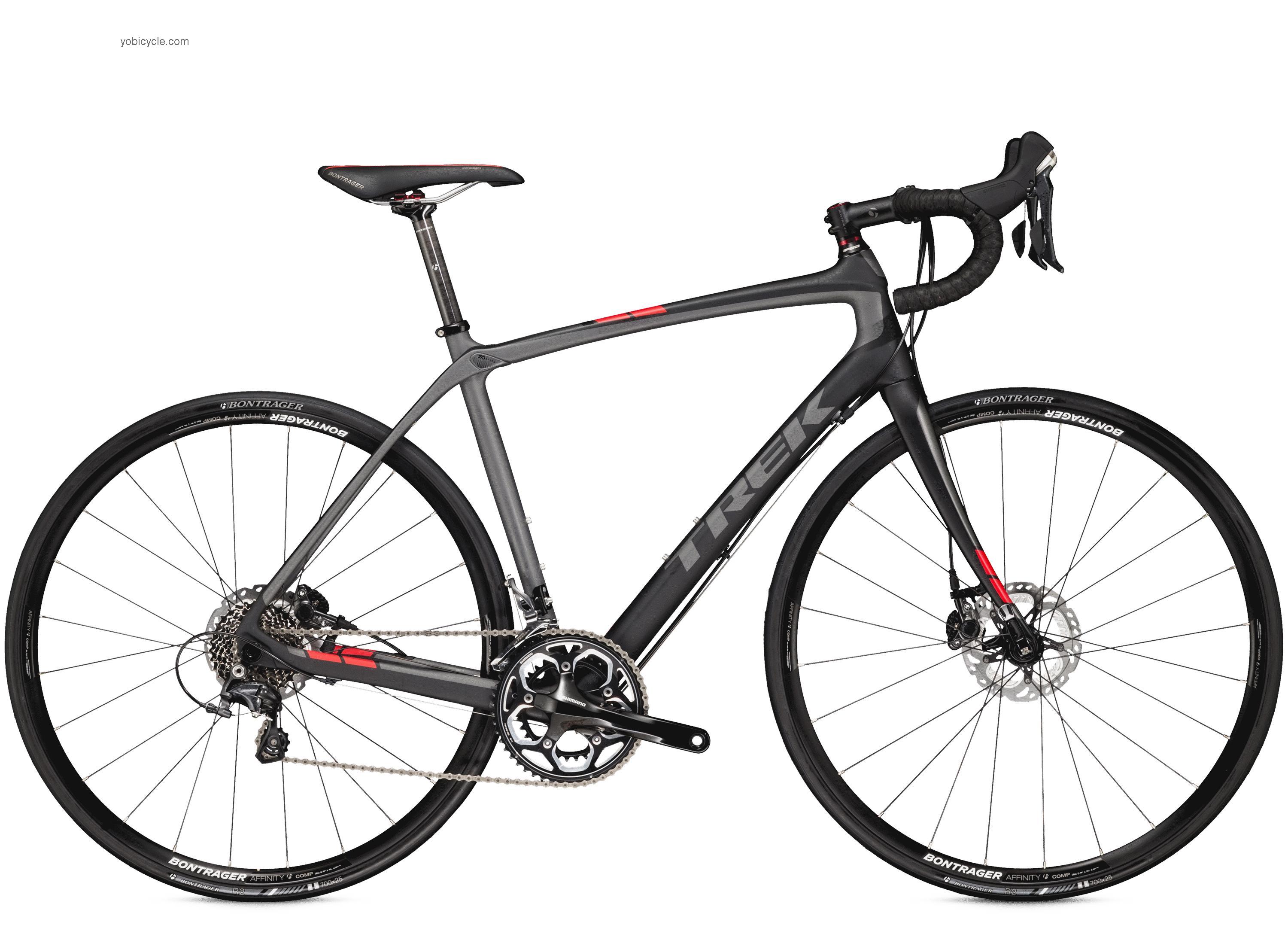 Trek Domane 4.5 Disc competitors and comparison tool online specs and performance