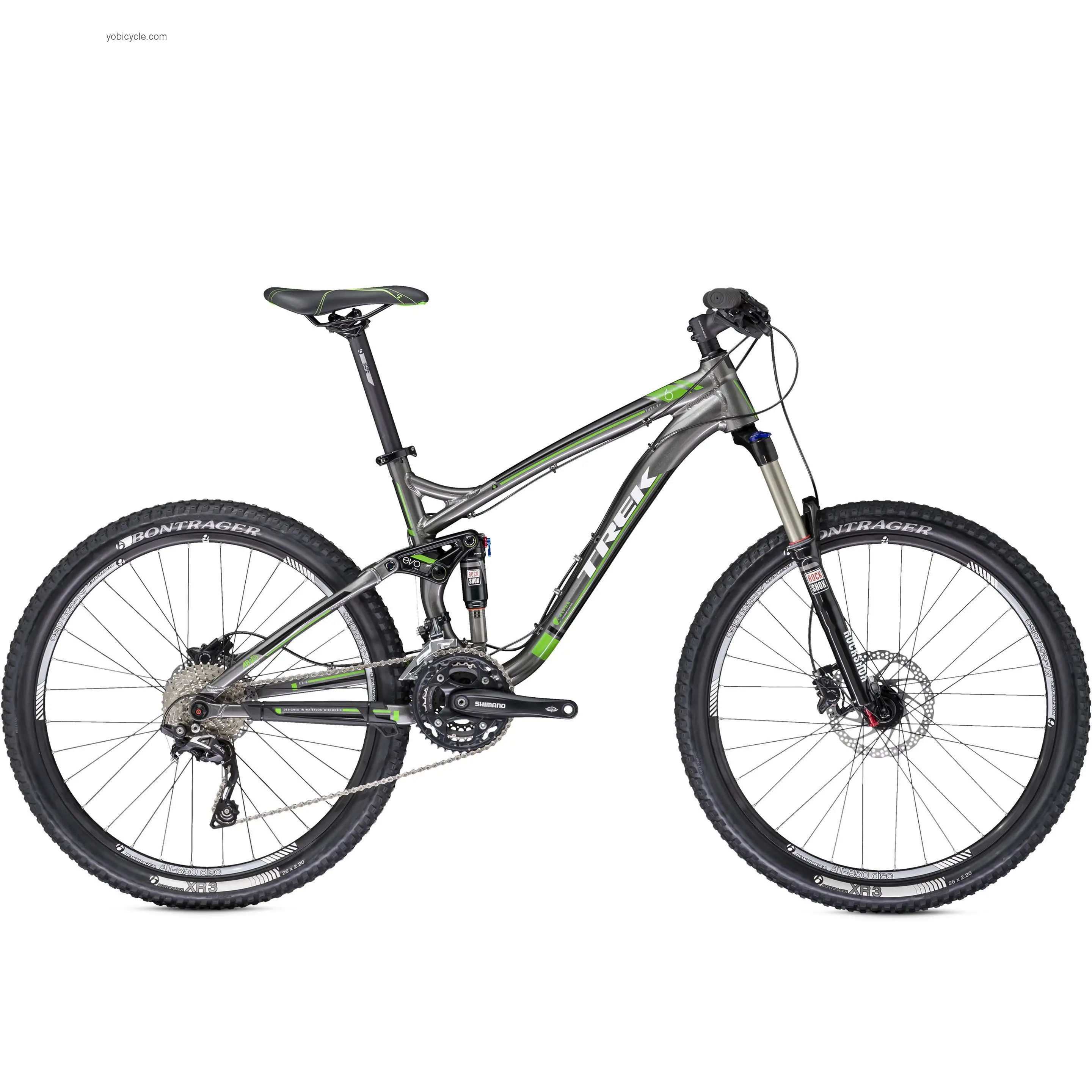 Trek  Fuel EX 6 26 Technical data and specifications
