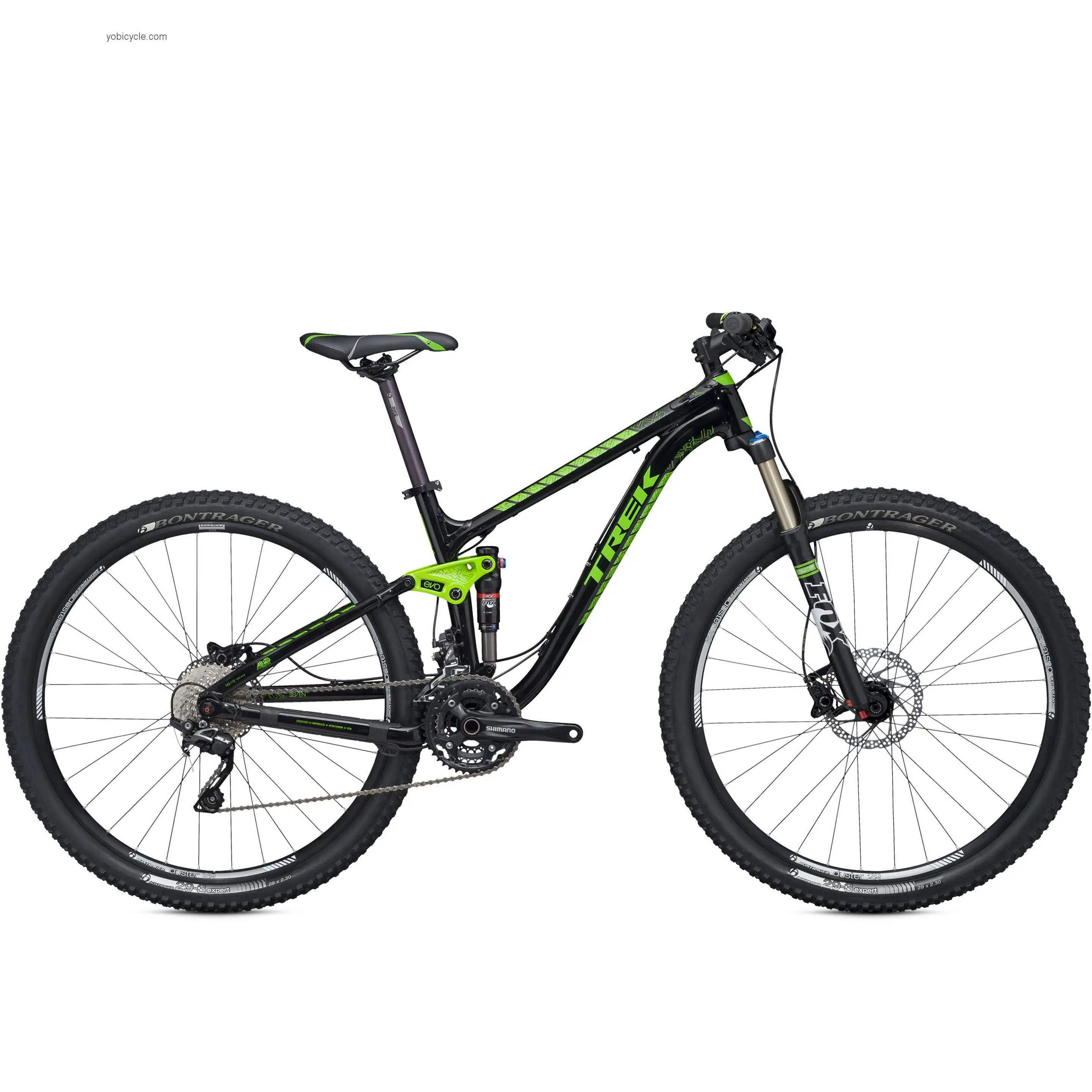 Trek  Fuel EX 7 29 Technical data and specifications