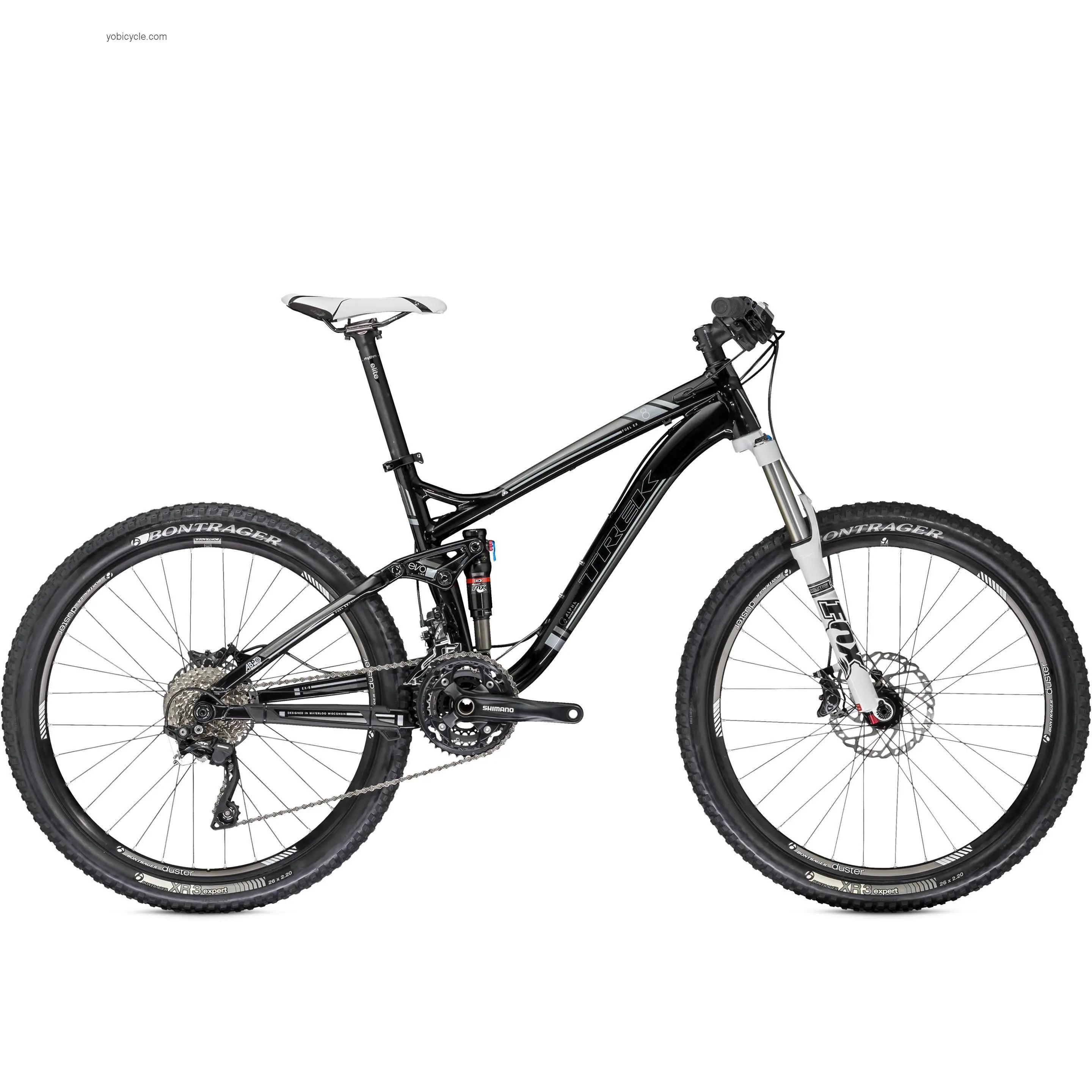 Trek  Fuel EX 8 26 Technical data and specifications