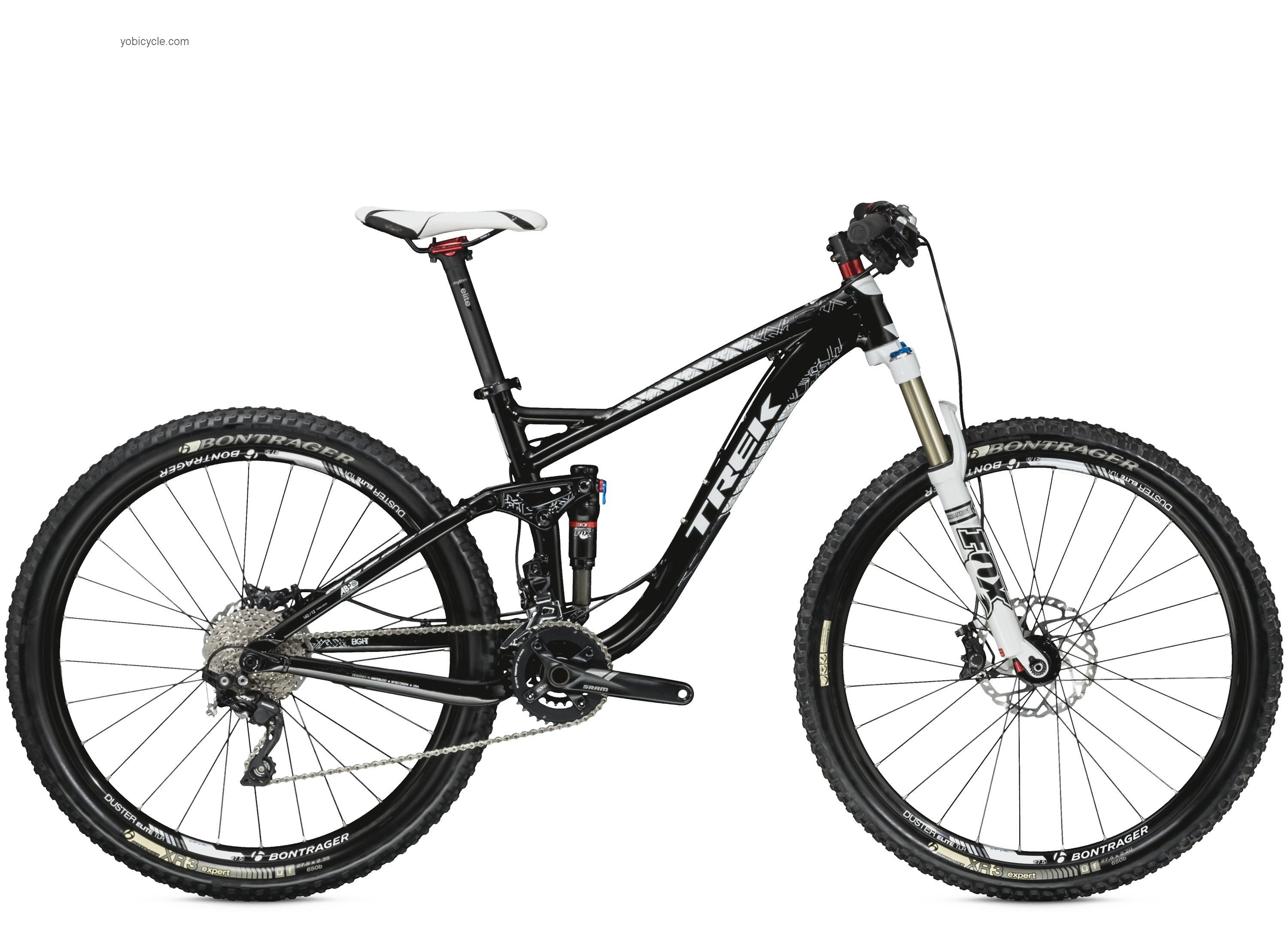 Trek  Fuel EX 8 27.5 Technical data and specifications