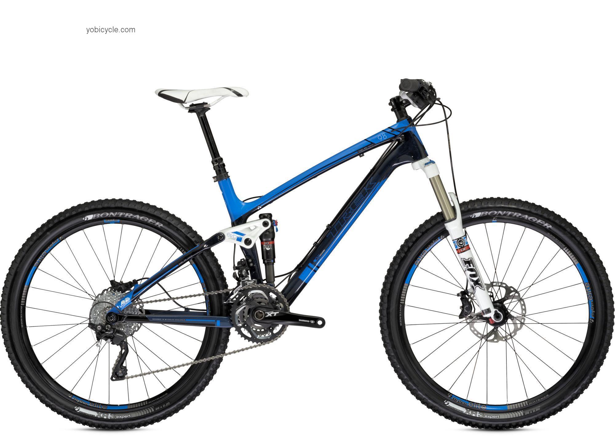 Trek  Fuel EX 9.8 Technical data and specifications