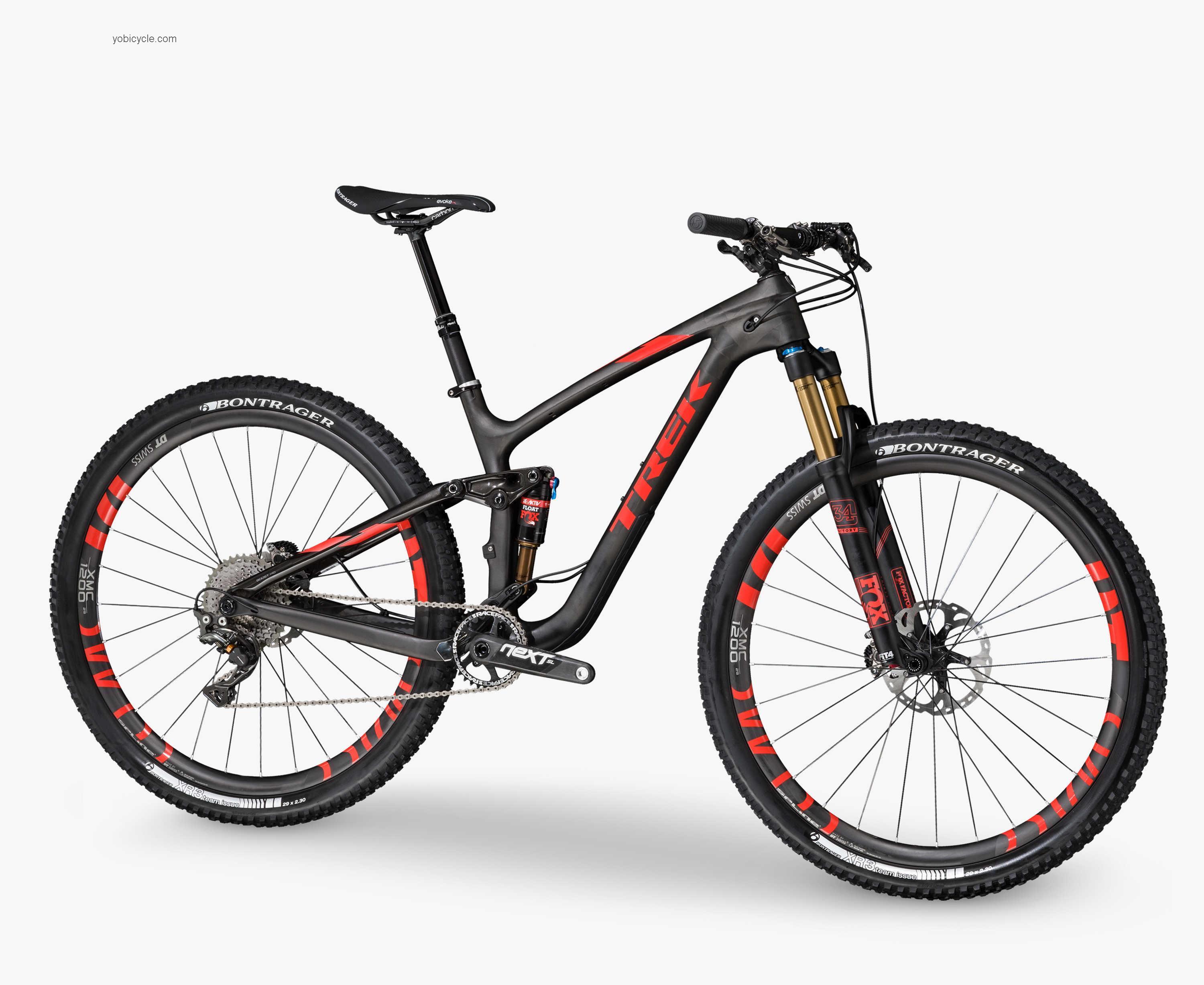 Trek Fuel EX 9.9 29 competitors and comparison tool online specs and performance