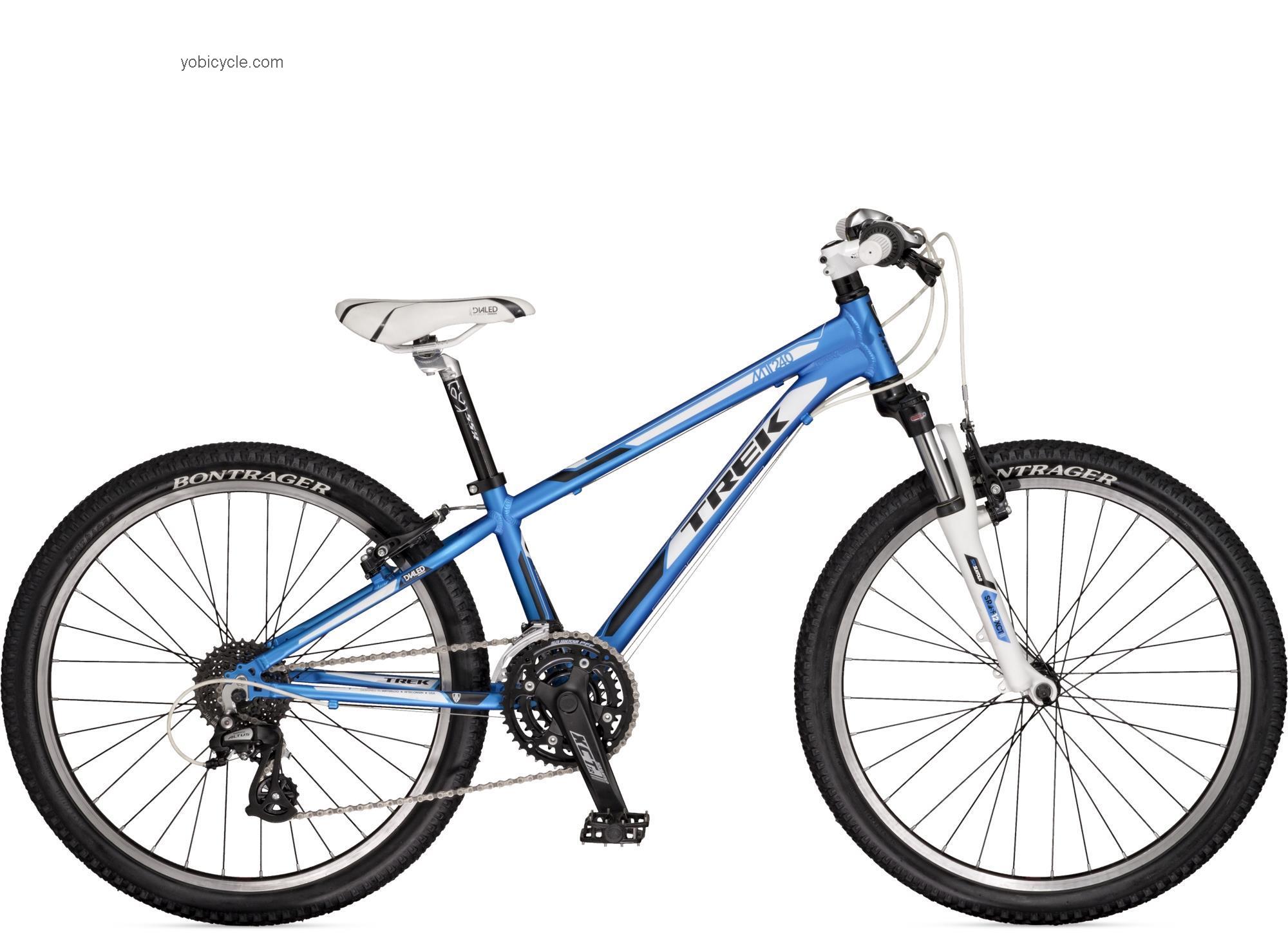 Trek MT 240 2012 comparison online with competitors