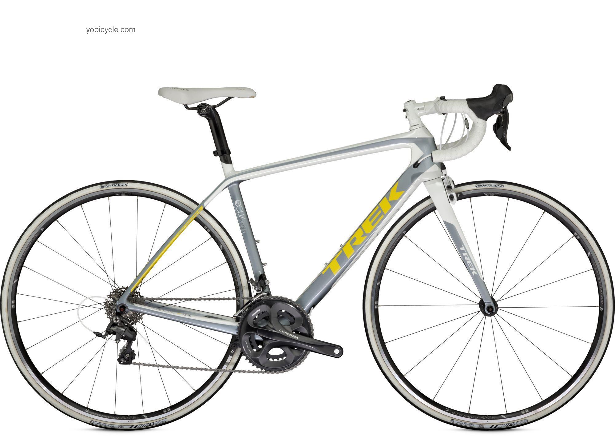 Trek Madone 5.2 WSD 2013 comparison online with competitors