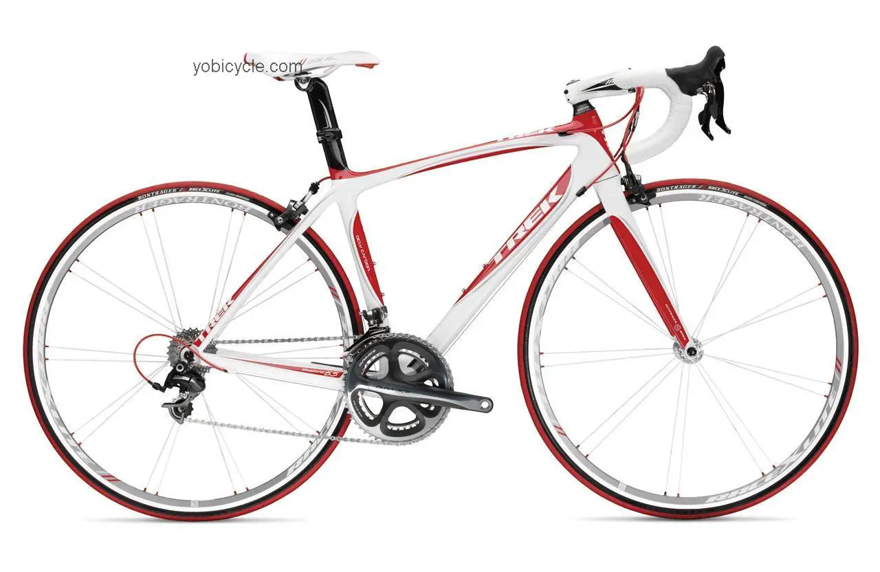 Trek Madone 6.5 WSD 2009 comparison online with competitors