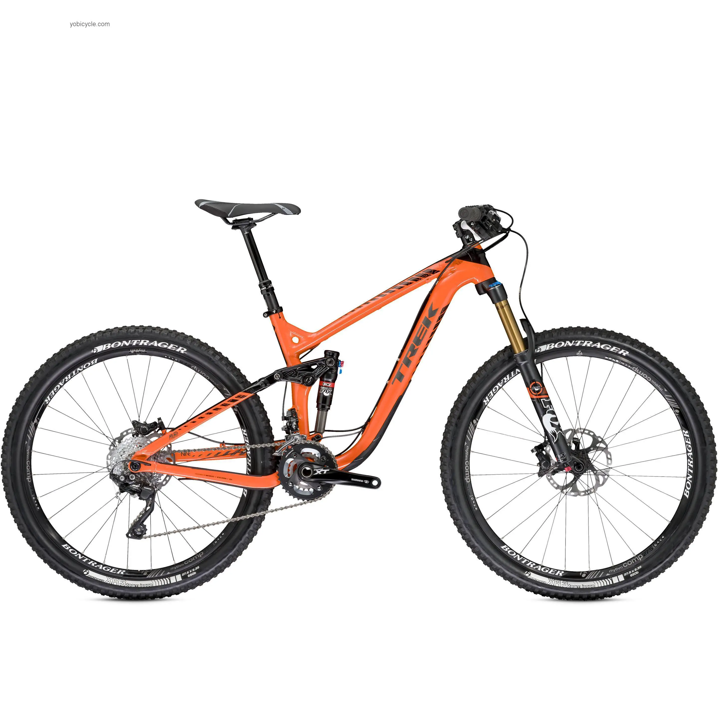 Trek  Remedy 9 27.5/650b Technical data and specifications