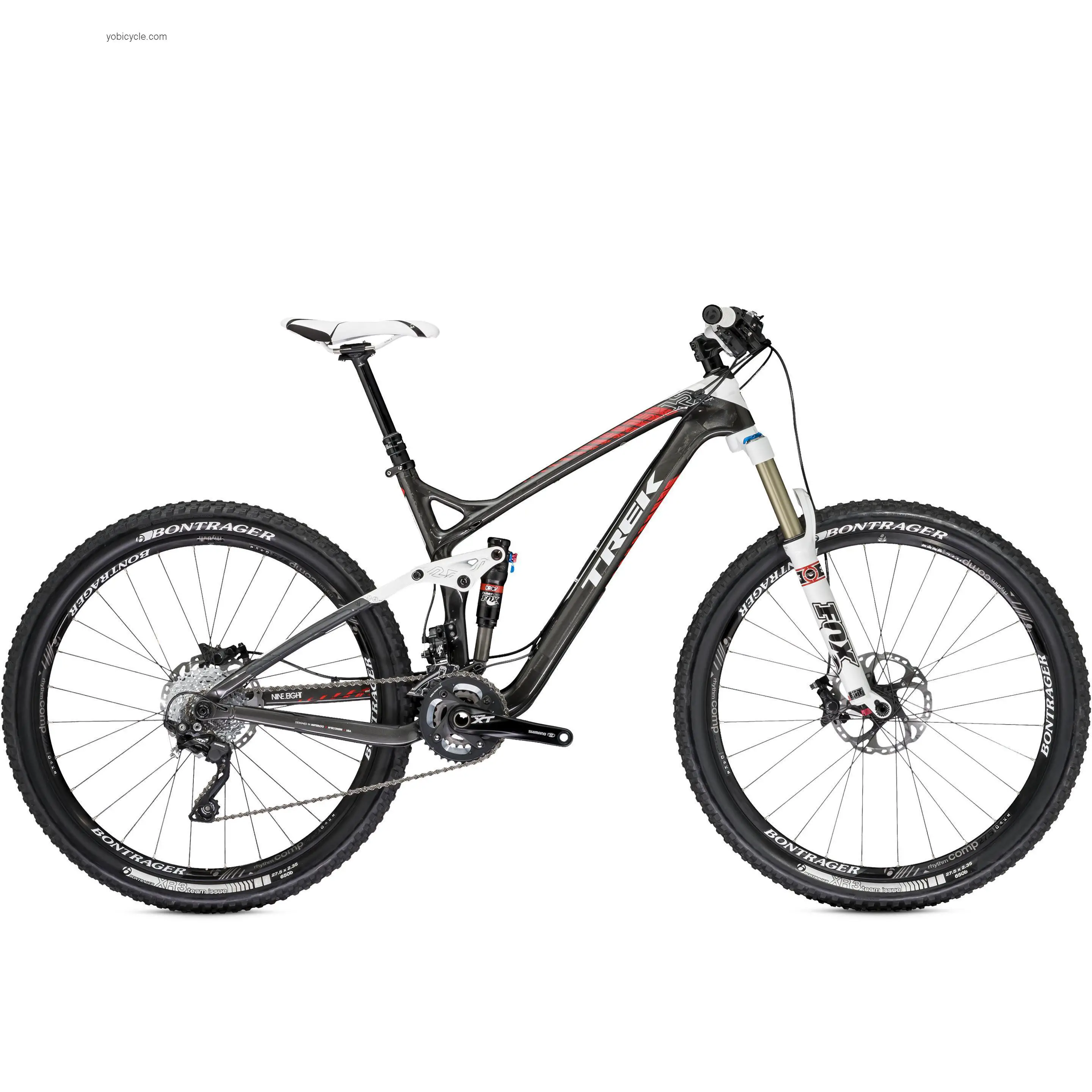 Trek  Remedy 9.8 27.5/650b Technical data and specifications