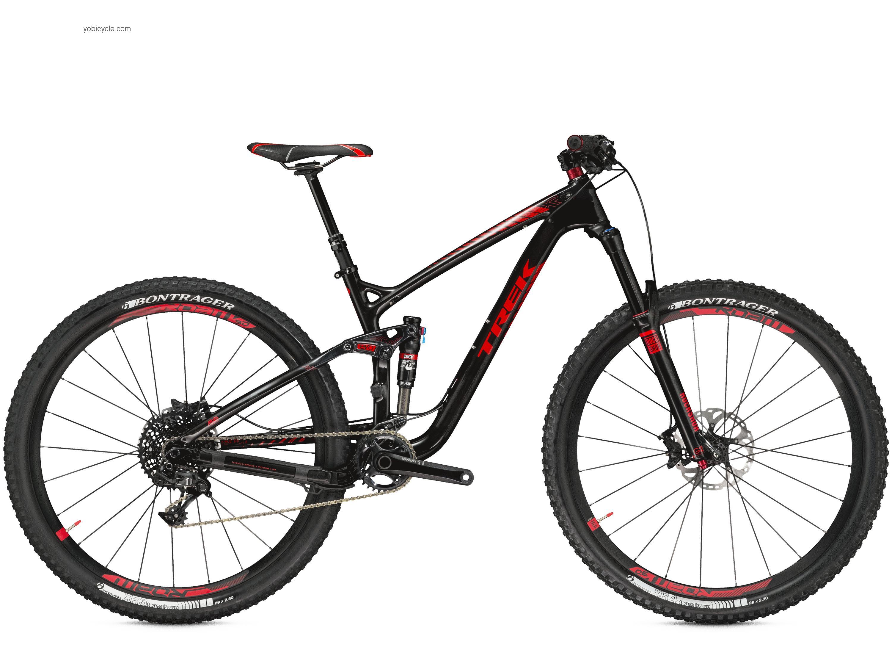 Trek  Remedy 9.8 29 Technical data and specifications