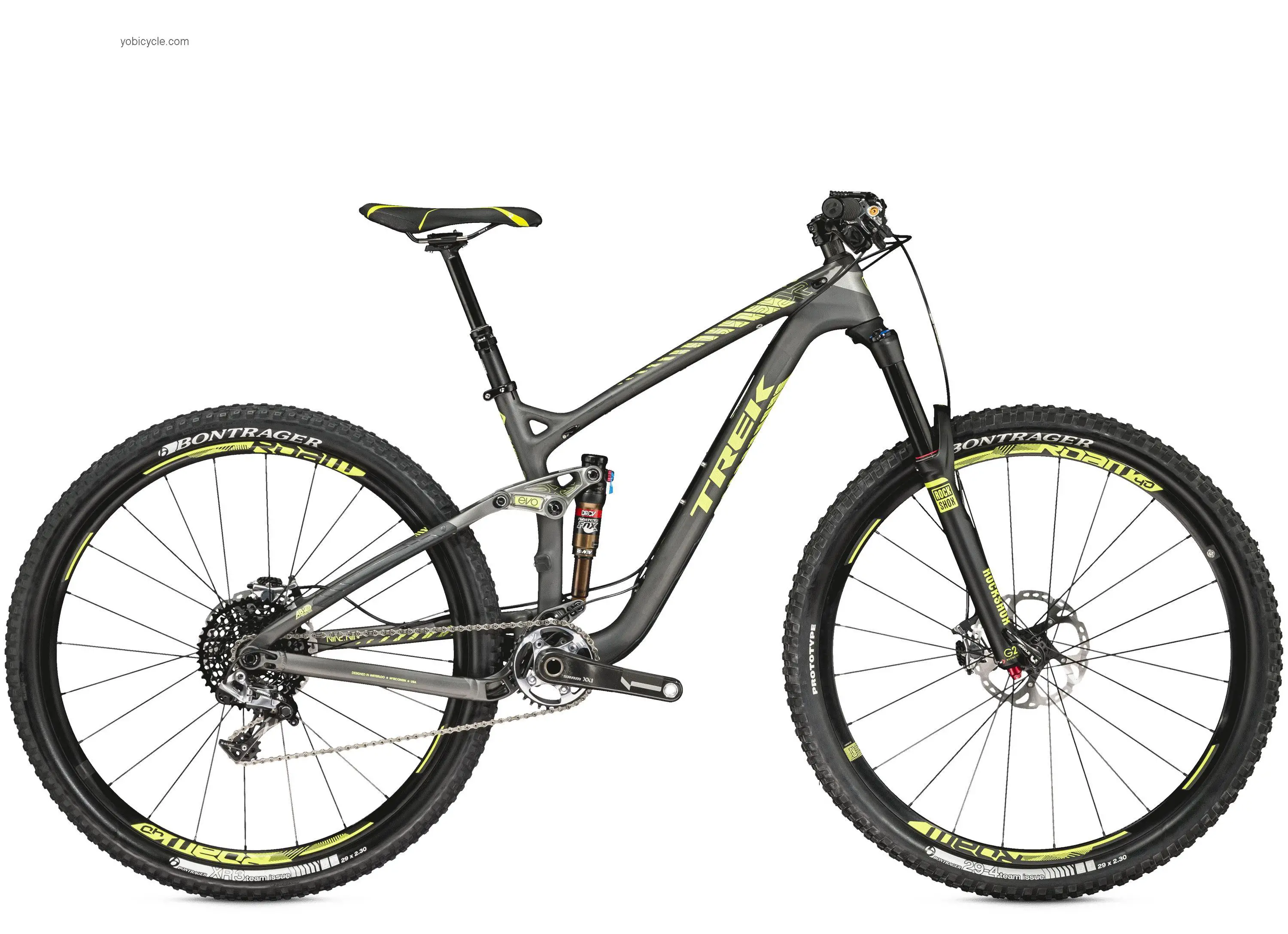 Trek  Remedy 9.9 29 Technical data and specifications