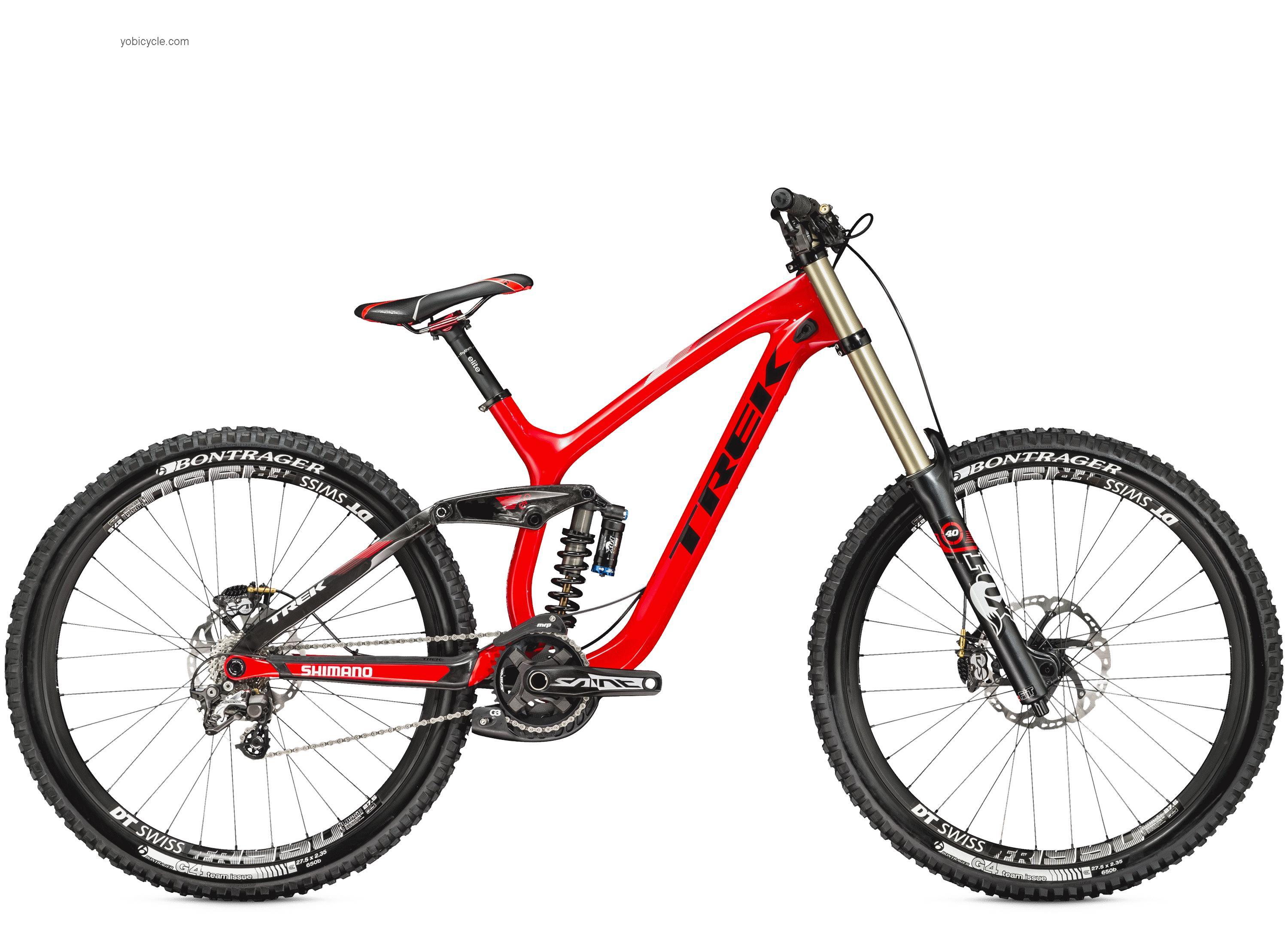 Trek  Session 9.9 DH 27.5 Technical data and specifications