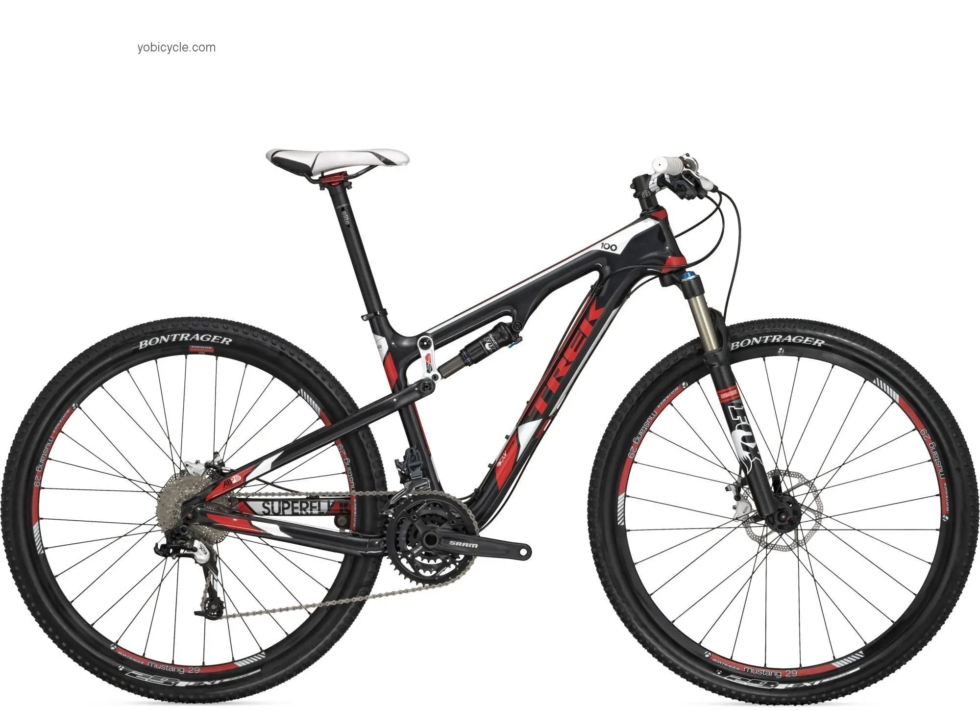 Trek Superfly 100 2012 comparison online with competitors