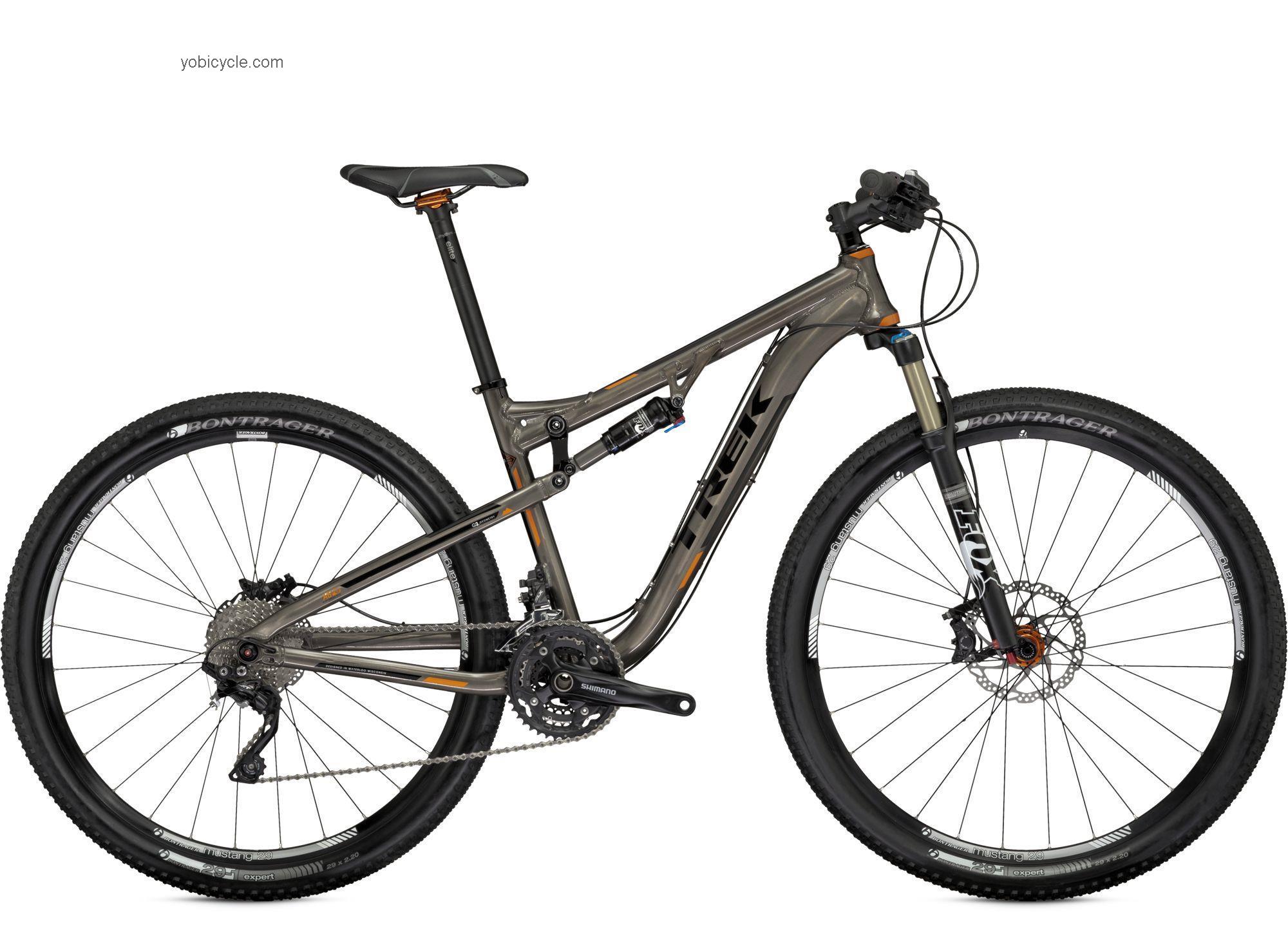 Trek Superfly 100 AL Elit competitors and comparison tool online specs and performance