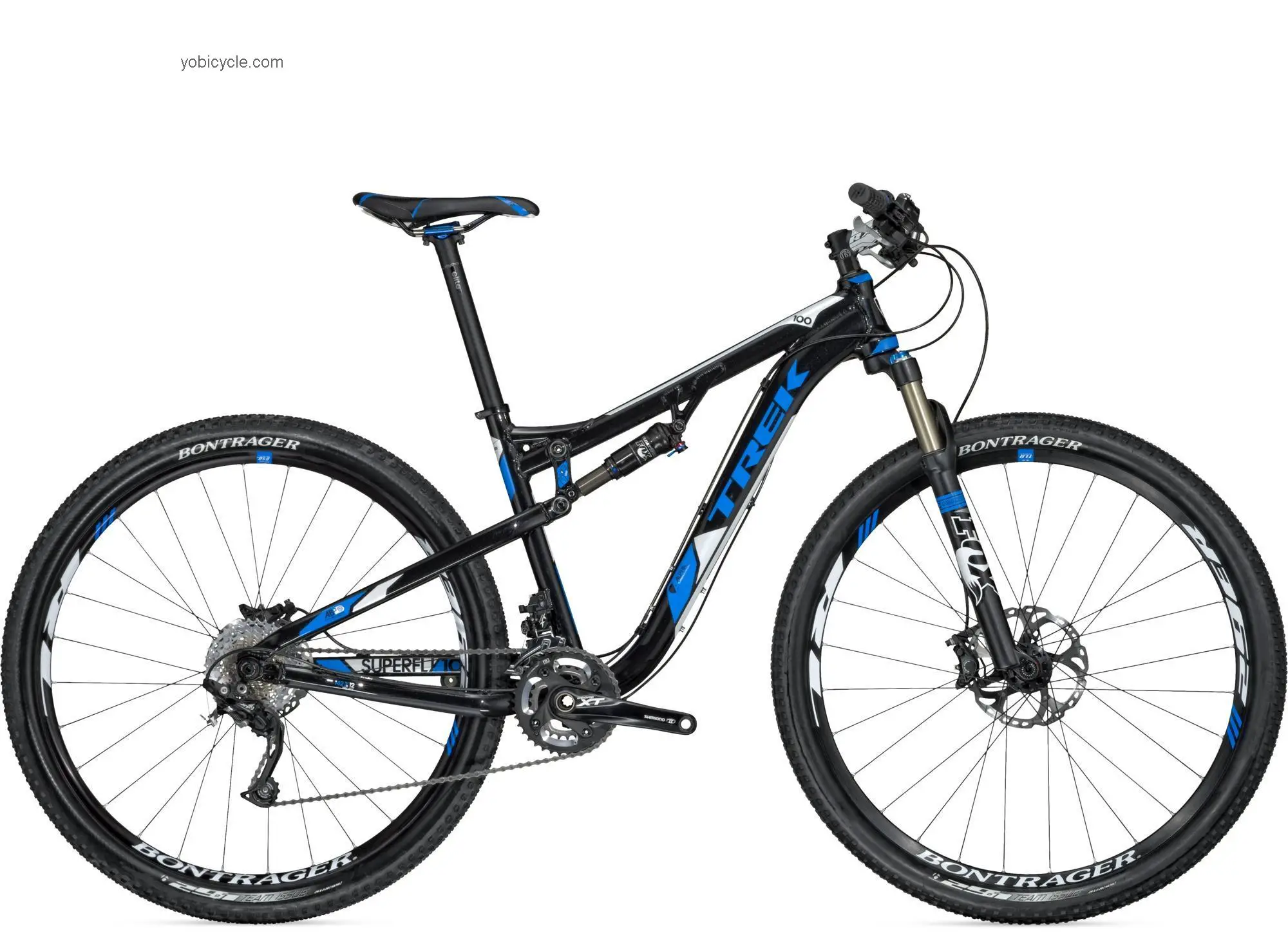 Trek  Superfly 100 AL Pro Technical data and specifications