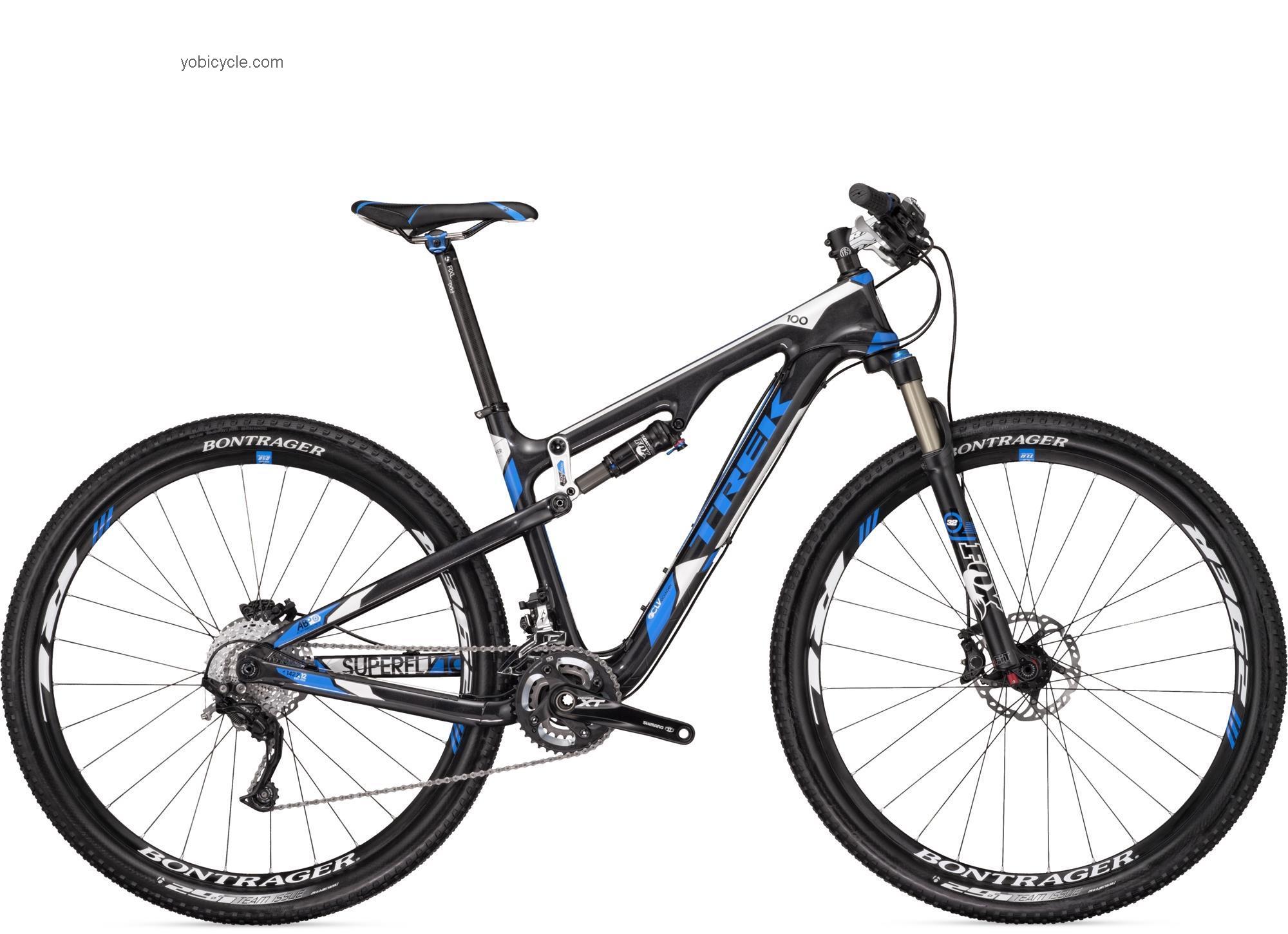 Trek  Superfly 100 Elite Technical data and specifications