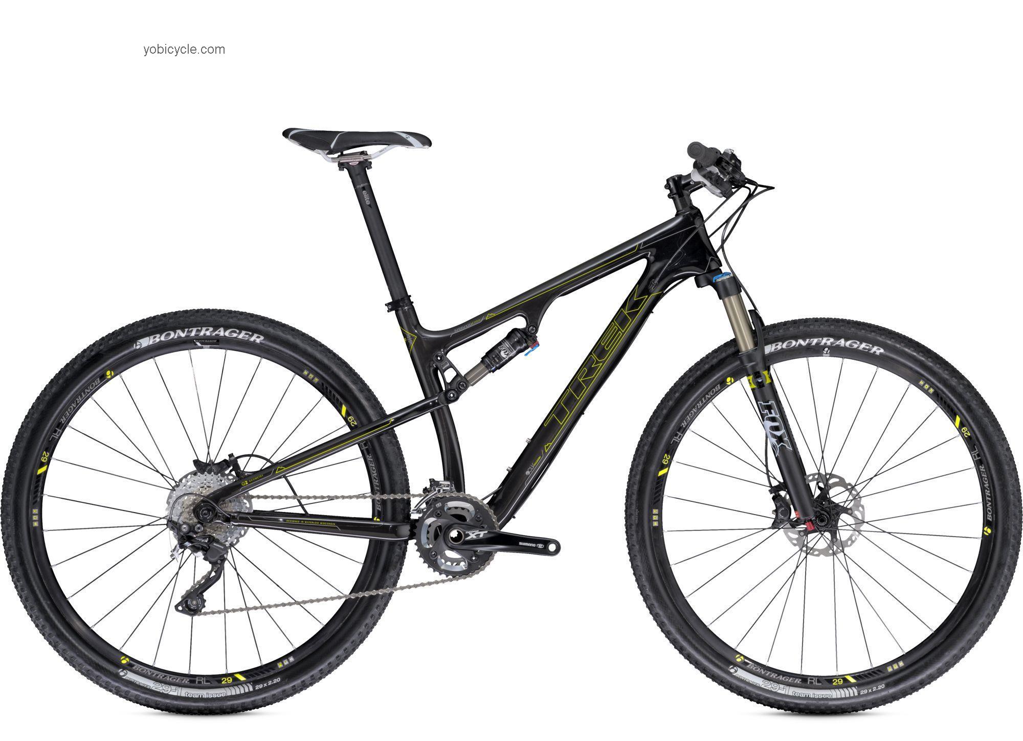 Trek  Superfly 100 Elite S Technical data and specifications
