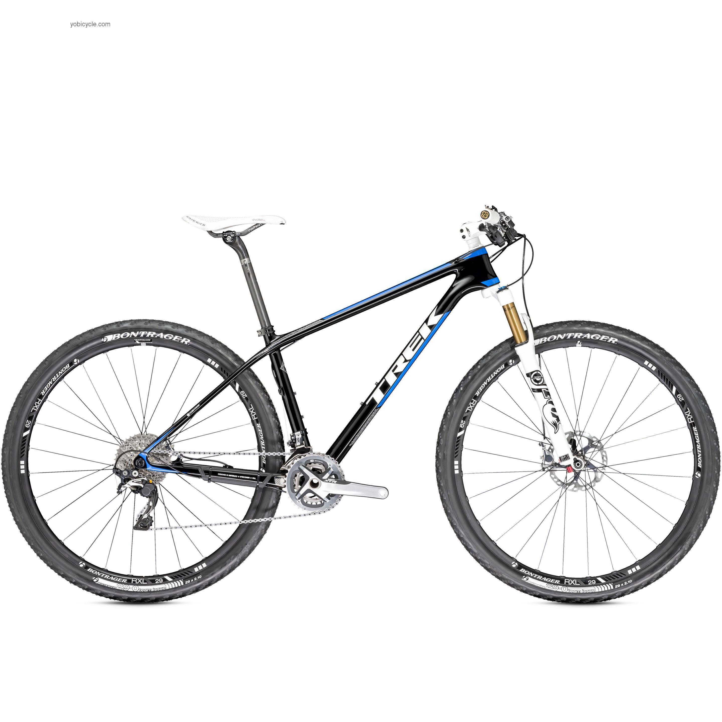 Trek Superfly 9.9 SL XTR competitors and comparison tool online specs and performance