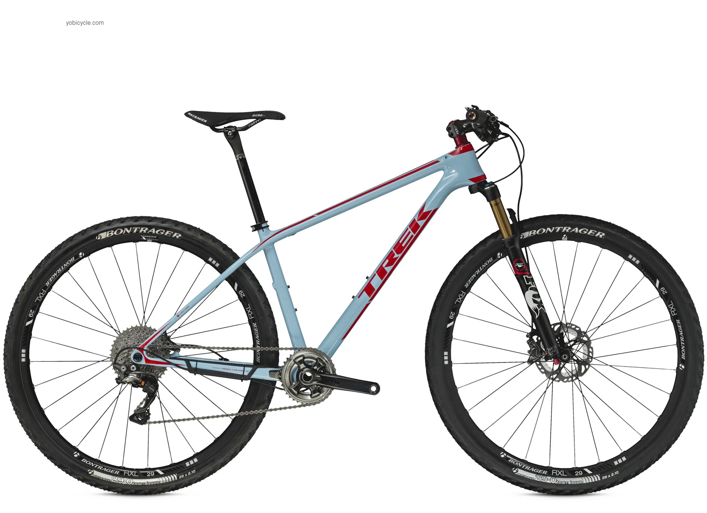 Trek  Superfly 9.9 SL XTR Technical data and specifications