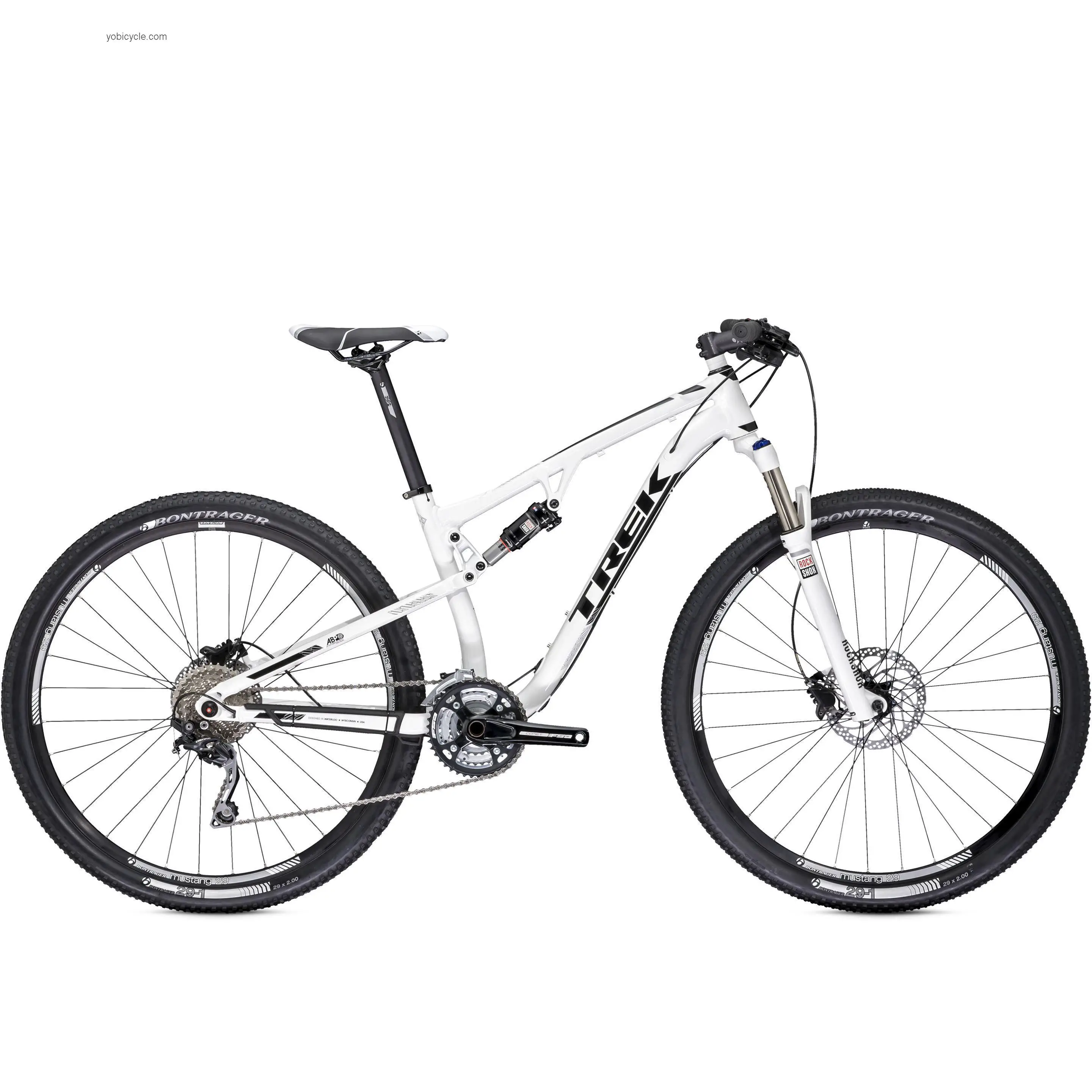 Trek Superfly FS 6 2014 comparison online with competitors