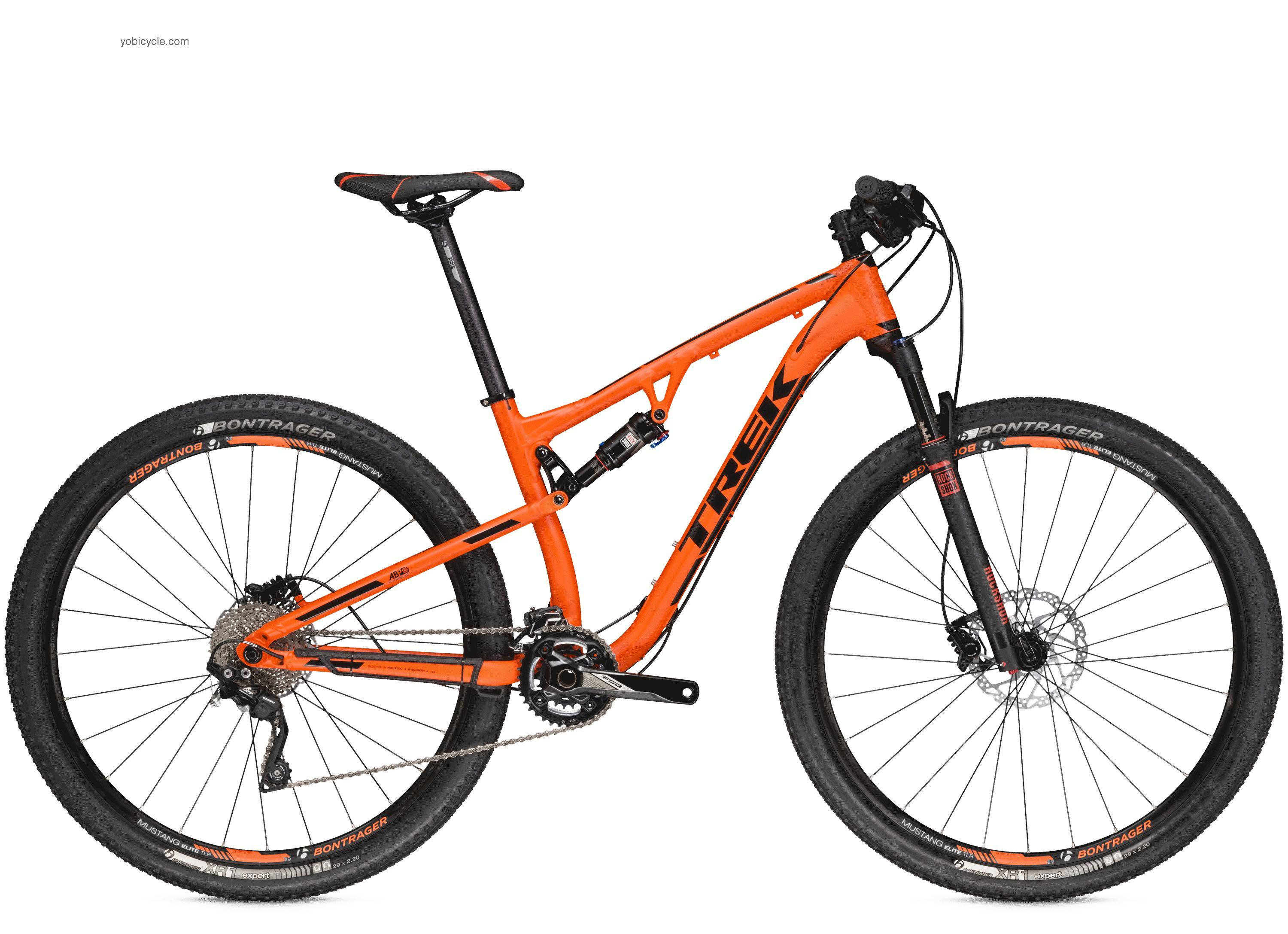 Trek Superfly FS 7 2015 comparison online with competitors