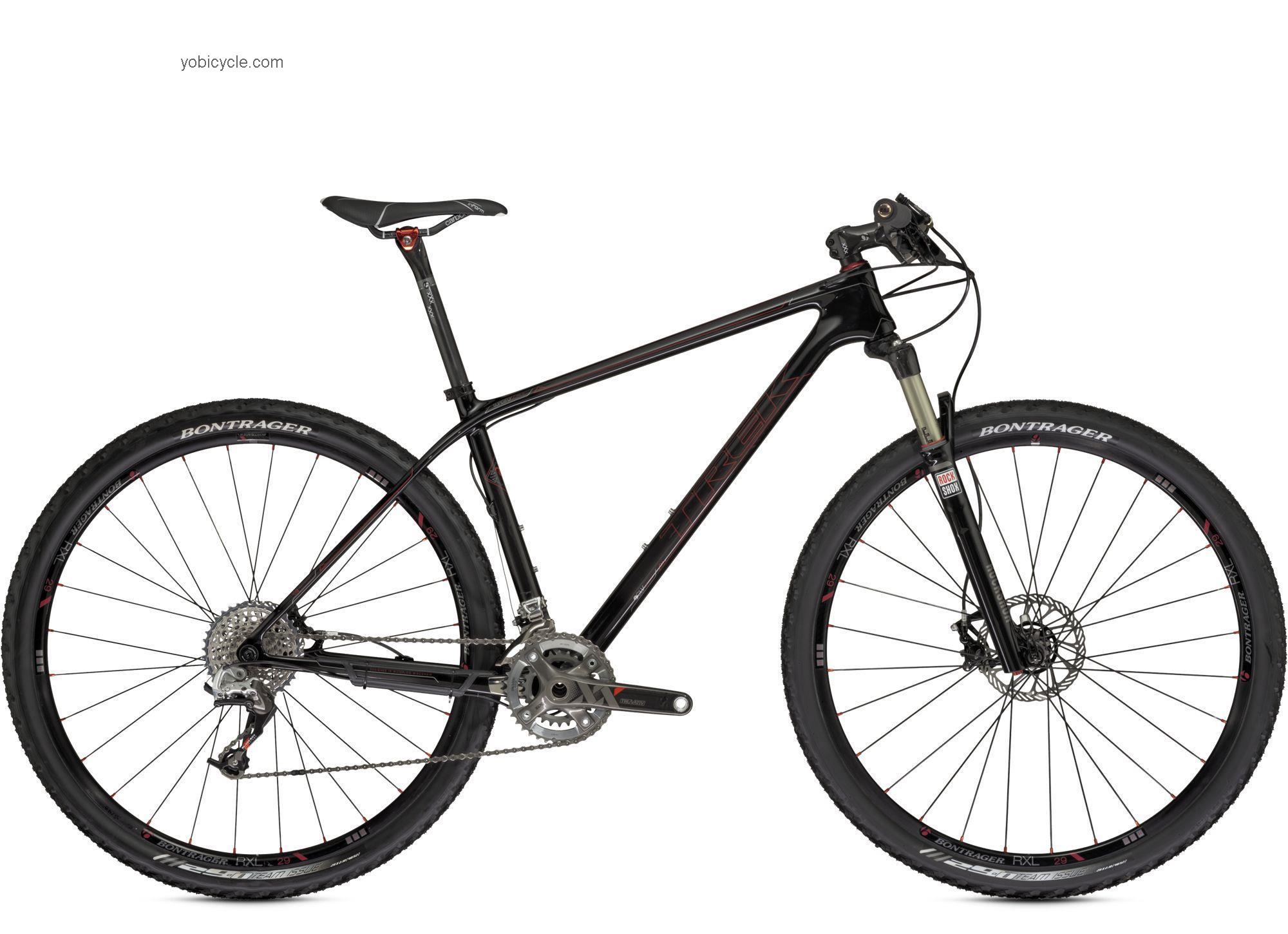 Trek  Superfly Pro SL Technical data and specifications