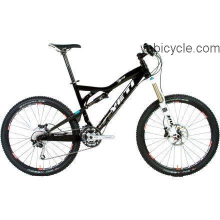 Yeti  575 Race Technical data and specifications