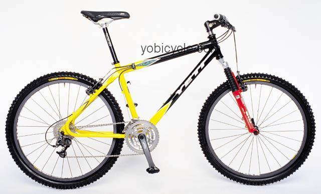 Yeti  A.R.C. Pro XTR Technical data and specifications