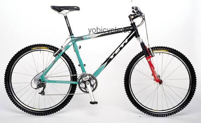 Yeti  A.R.C. Race XT Technical data and specifications