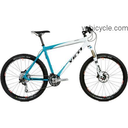 Yeti  ARC Enduro Technical data and specifications