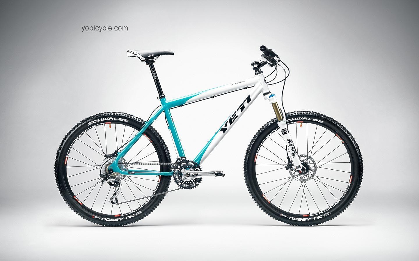 Yeti  ARC Enduro Technical data and specifications