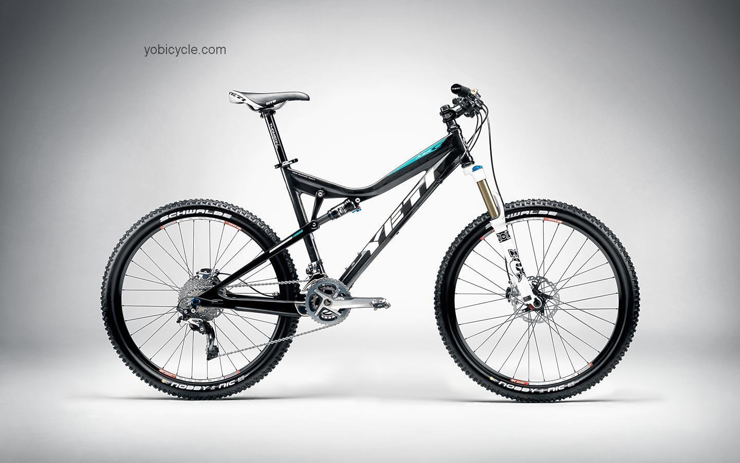 Yeti ASR Carbon Enduro 2012 comparison online with competitors