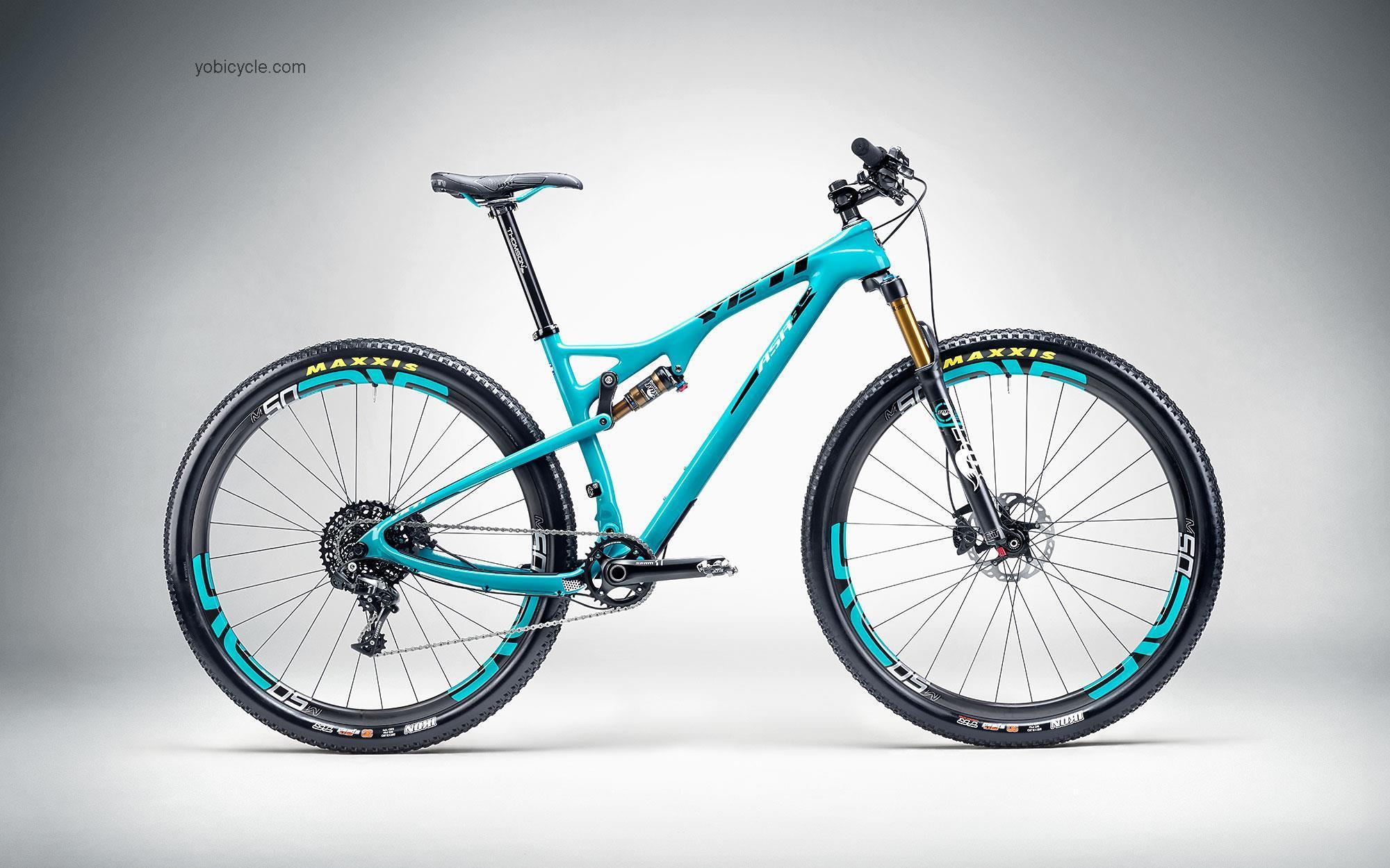 Yeti  Asr Carbon X01 Technical data and specifications