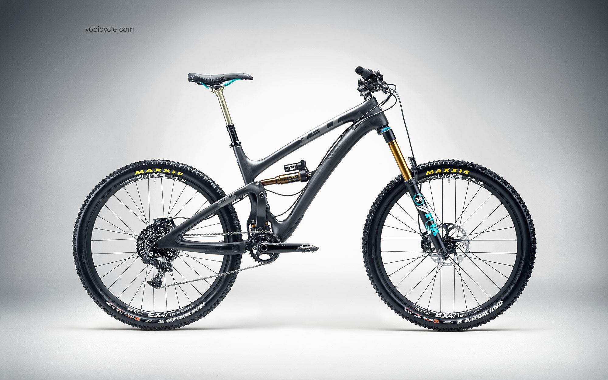 Yeti  SB6 Carbon XTR Technical data and specifications
